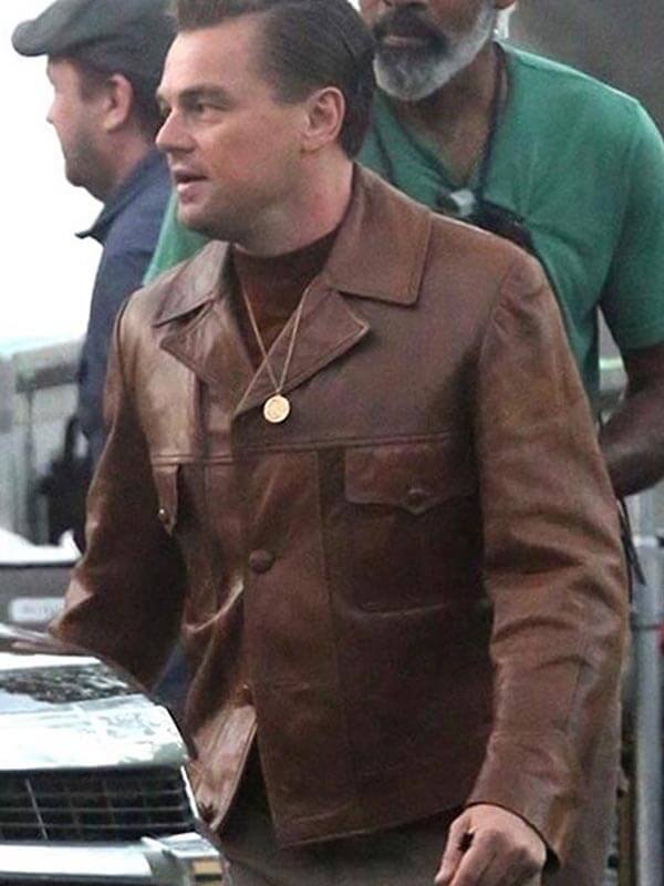 Once Upon a Time in Hollywood Leonardo DiCaprio Leather Jacket
