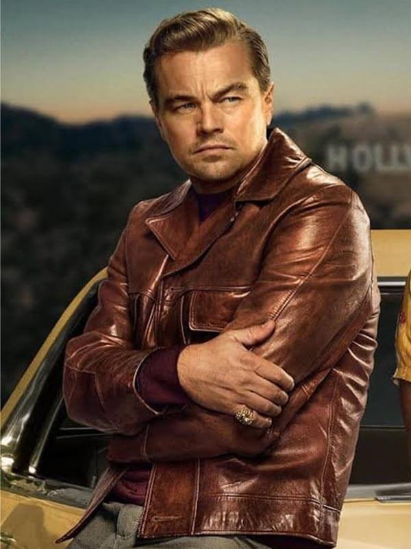 Once Upon a Time in Hollywood Leonardo DiCaprio Leather Jacket