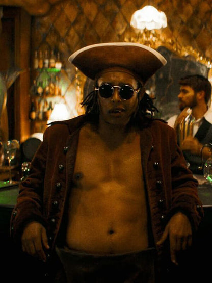 One Piece S01 Jacob Gibson Maroon Pirate Coat