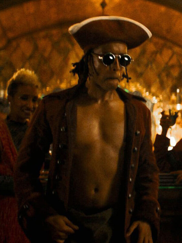 One Piece S01 Jacob Gibson Maroon Pirate Coat