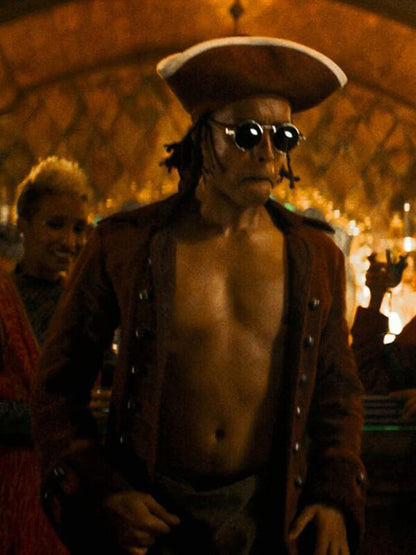 One Piece S01 Jacob Gibson Maroon Pirate Coat