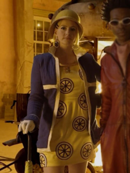 One Piece S02 Miss Valentine Blue Cotton Jacket