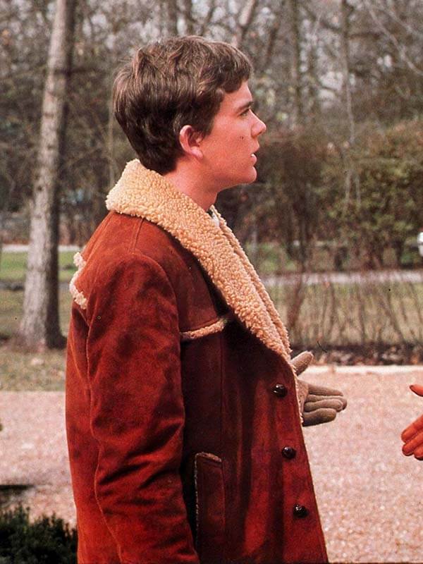 Ordinary People 1980 Timothy Hutton Suede Shearling Coat