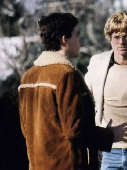Ordinary People 1980 Timothy Hutton Suede Shearling Coat