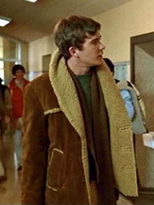 Ordinary People 1980 Timothy Hutton Suede Shearling Coat