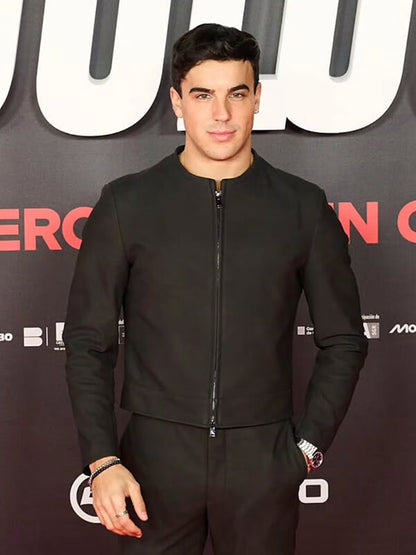 Oscar Casas Idolos 2026 Black Wool Jacket