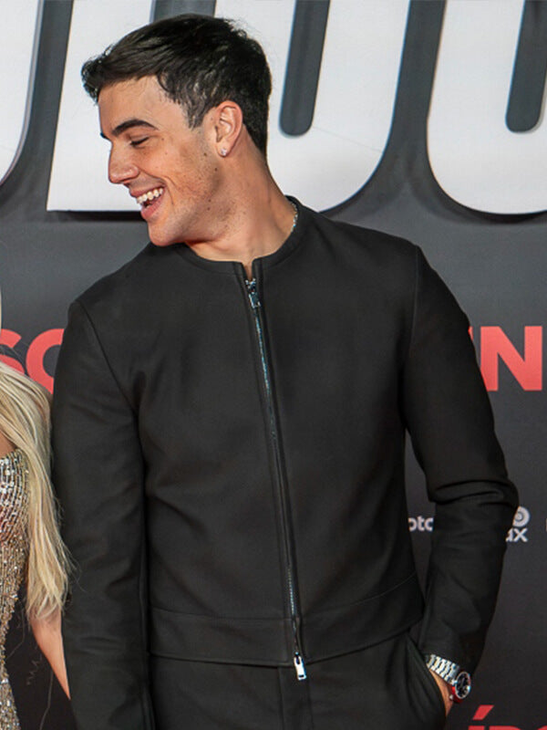 Oscar Casas Idolos 2026 Black Wool Jacket