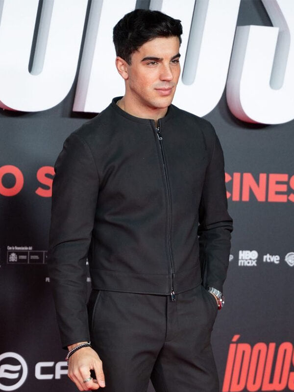 Oscar Casas Idolos 2026 Black Wool Jacketw