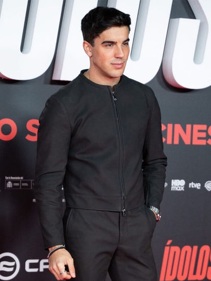 Oscar Casas Idolos 2026 Black Wool Jacketw