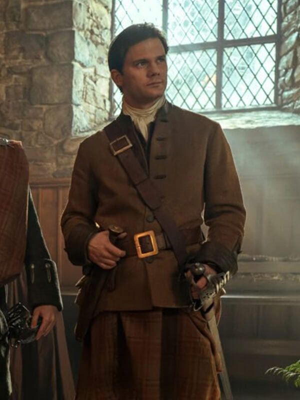 Outlander: Blood of My Blood S01 Jeremy Irvine Brown Jacket