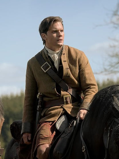 Outlander: Blood of My Blood S01 Jeremy Irvine Brown Jacket