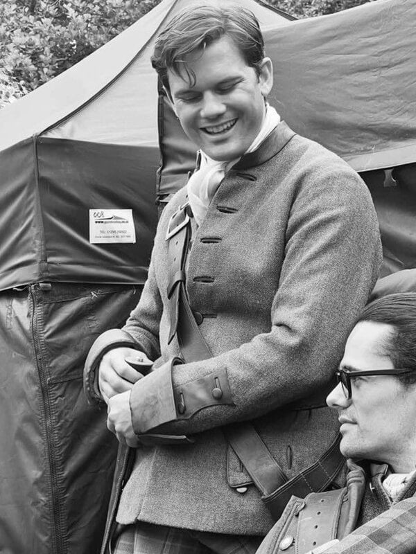 Outlander: Blood of My Blood S01 Jeremy Irvine Brown Jacket