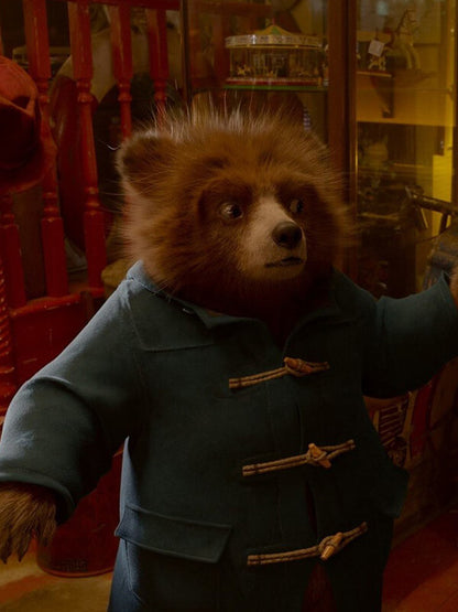 Paddington Bear Blue Wool Duffle Coat