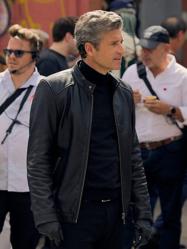 Patrick Dempsey Memory Of A Killer 2026 Leather Jacket