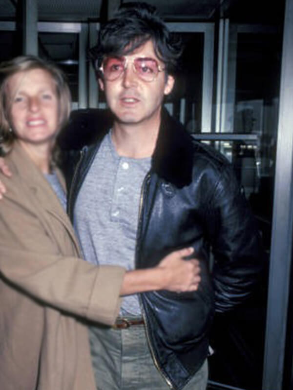 Paul McCartney The Beatles Flight Leather Jacket