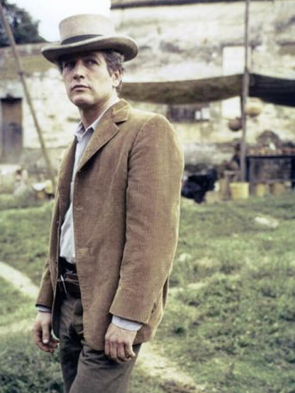 Paul Newman Butch Cassidy in Bolivia Corduroy Jacket