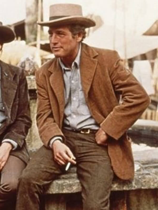 Paul Newman Butch Cassidy in Bolivia Corduroy Jacket