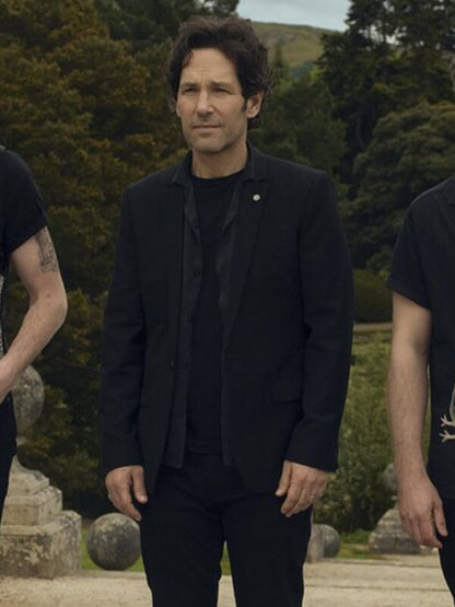 Paul Rudd Power Ballad 2026 Black Blazer