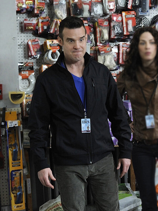 Pete Lattimer Warehouse 13 S02 Black Jacket