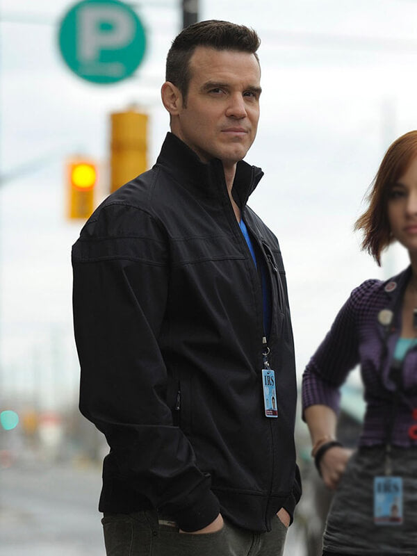 Pete Lattimer Warehouse 13 S02 Black Jacket