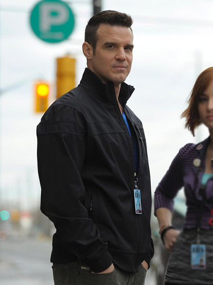 Pete Lattimer Warehouse 13 S02 Black Jacket
