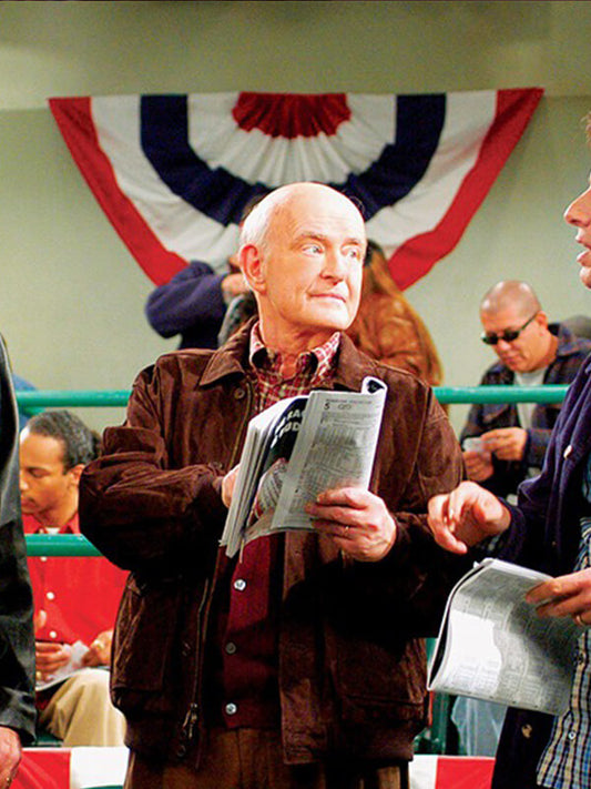 Peter Boyle Everybody Loves Raymond Suede Jacket