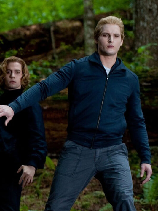 Peter Facinelli The Twilight Saga Eclipse Blue jacket