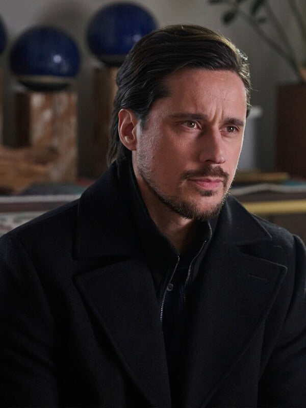 Peter Gadiot Memory Of A Killer S01 Dave Wool Coat