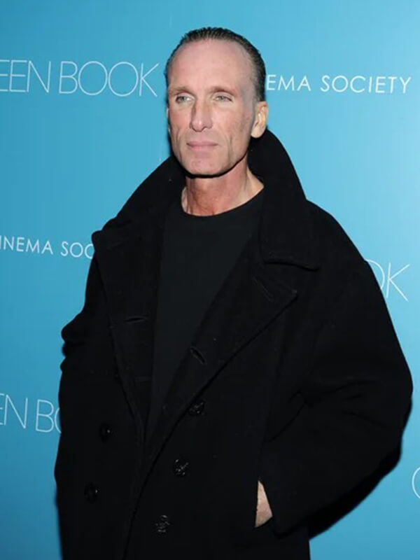 Peter Greene Blue Wool Coat