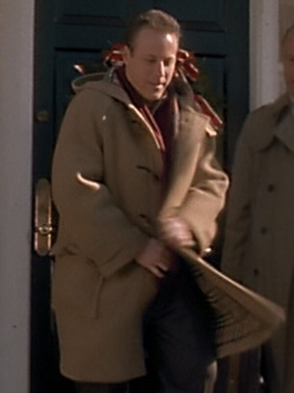 Peter Home Alone Brown Wool Duffle Coat