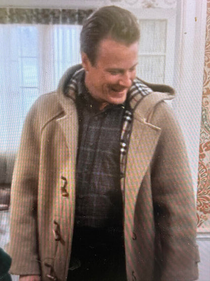 Peter Home Alone Brown Wool Duffle Coat
