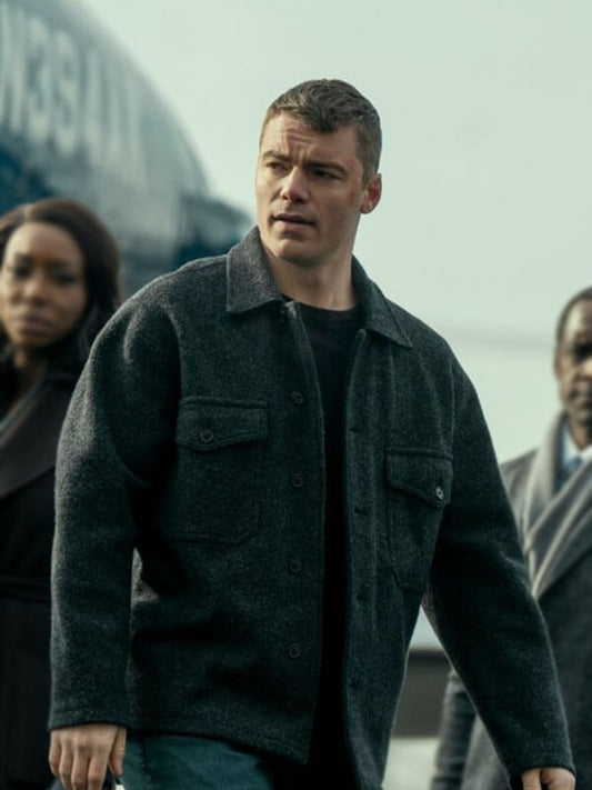 Peter Sutherland The Night Agent S03 Wool Jacket