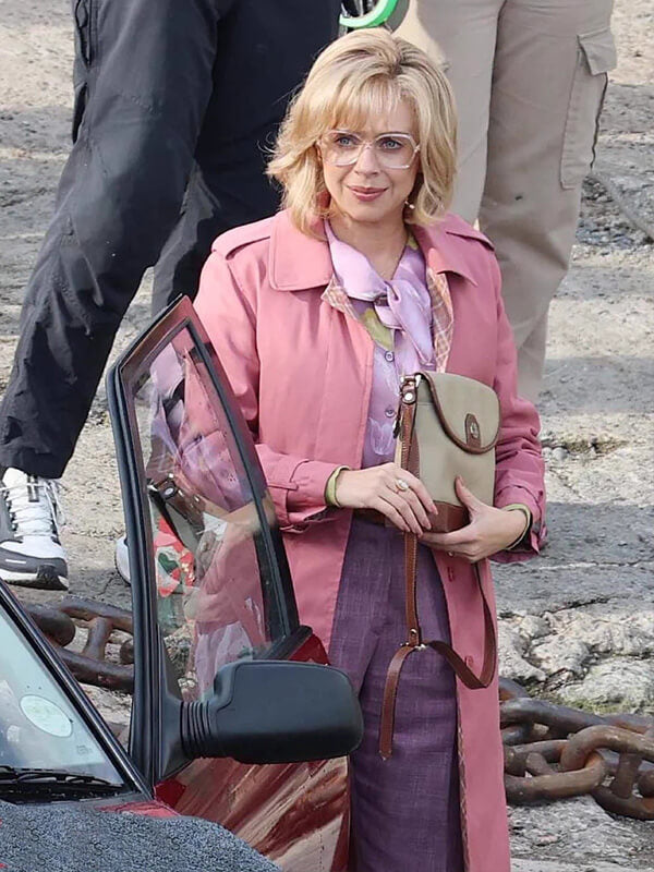 Petunia Dursley Harry Potter 2027 Pink Trench Coat