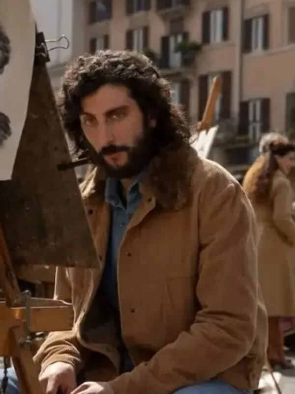 Pietro Castellitto The Big Fake 2026 Corduroy Jacket