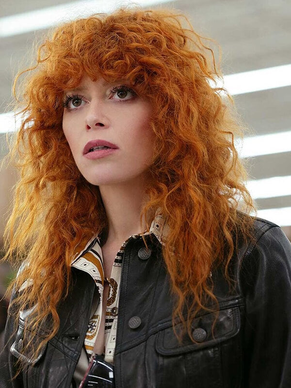 Poker Face S02 Natasha Lyonne Black Leather Jacket