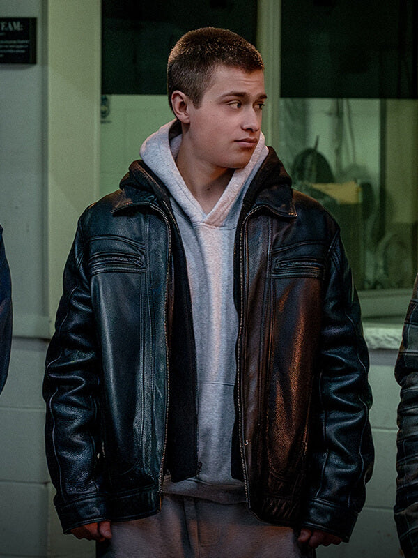 Power Origins 2026 Charlie Mann Black Leather Jacket