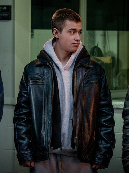 Power Origins 2026 Charlie Mann Black Leather Jacket