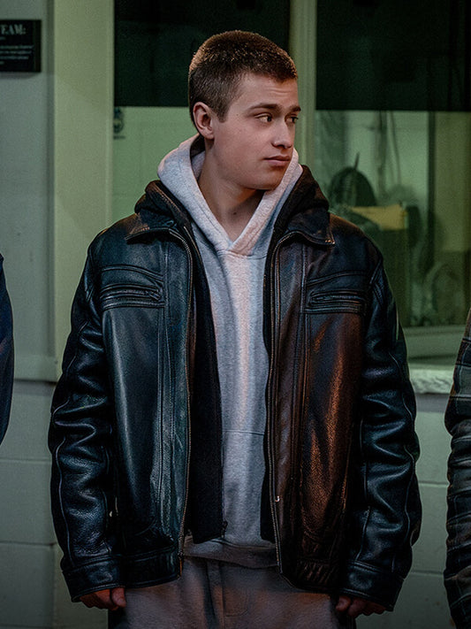 Power Origins 2026 Charlie Mann Black Leather Jacket