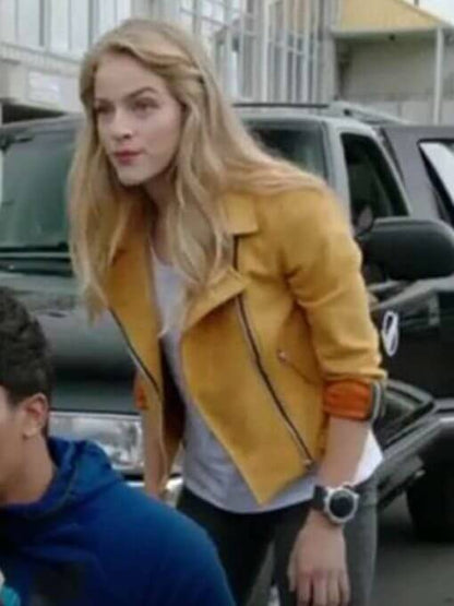 Power Rangers Beast Morphers Jacqueline Scislowski Leather Jacket