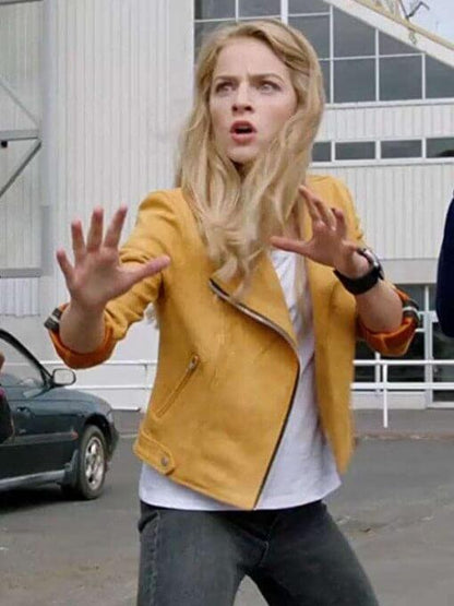 Power Rangers Beast Morphers Jacqueline Scislowski Leather Jacket