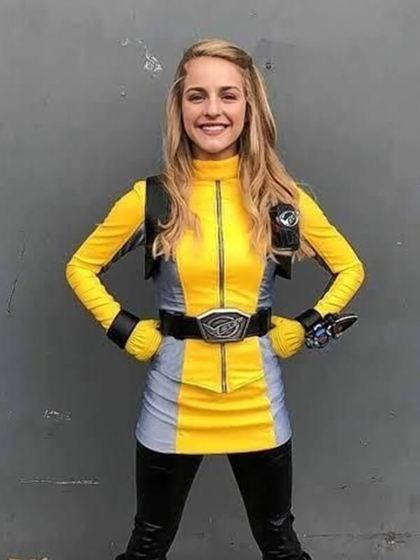 Power Rangers Beast Morphers Yellow Ranger Jacket