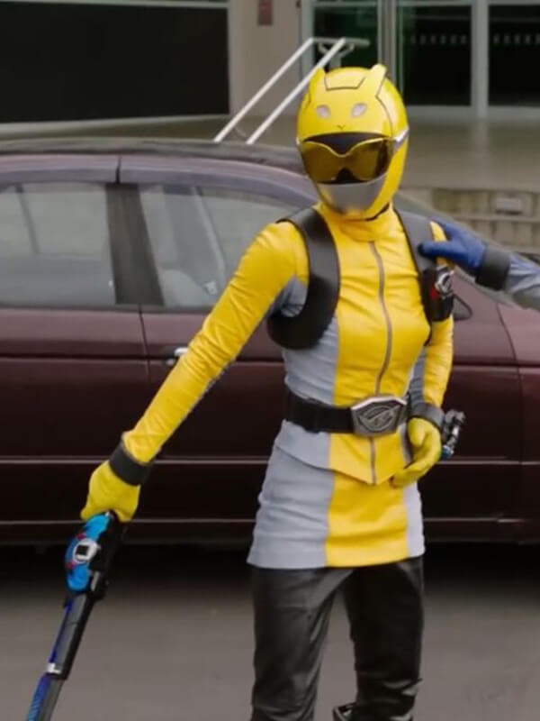 Power Rangers Beast Morphers Yellow Ranger Jacket