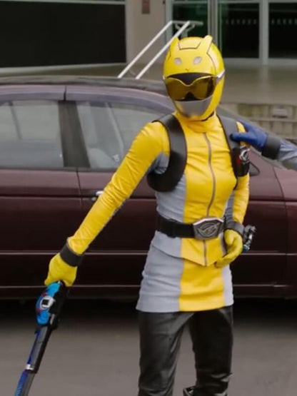 Power Rangers Beast Morphers Yellow Ranger Jacket