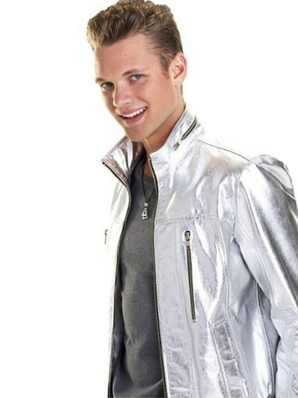 Power Rangers Megaforce Orion Silver Leather Jacket