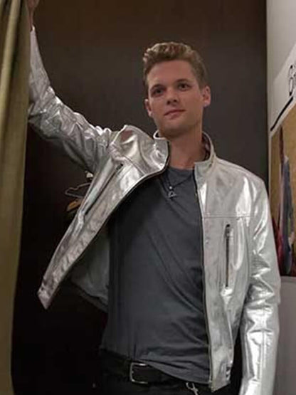 Power Rangers Megaforce Orion Silver Leather Jacket