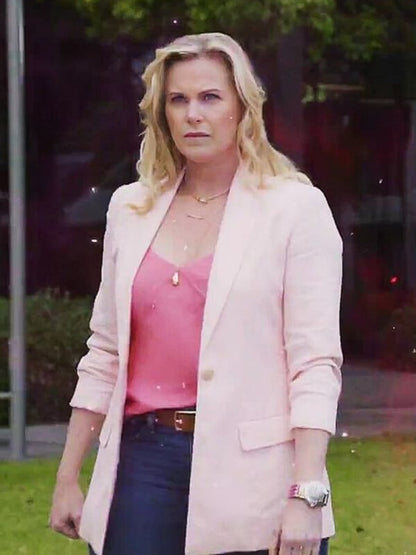 Power Rangers Once & Always Catherine Sutherland Pink Blazer