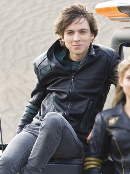 Power Rangers RPM Milo Cawthorne Leather Jacket