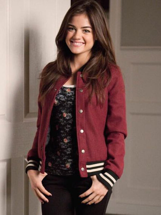 Pretty Little Liars Lucy Hale Wool Jacket