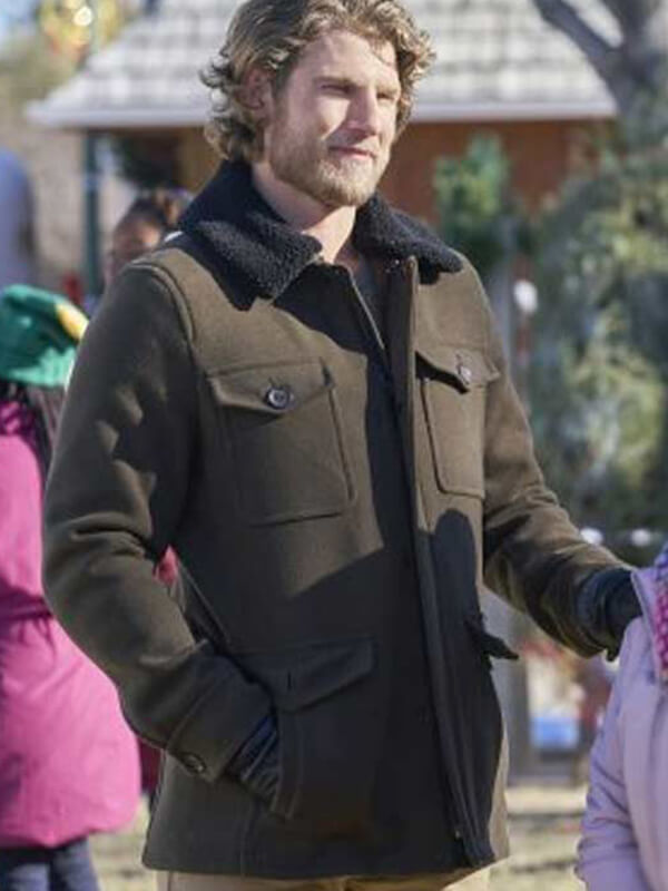 Project Christmas Wish Lucas Brown Wool Jacket