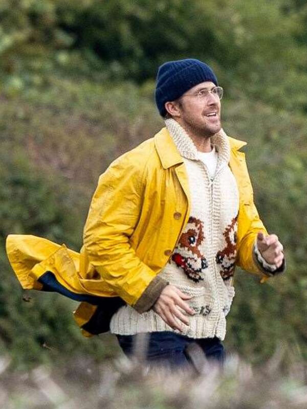 Project Hail Mary 2026 Ryan Gosling Yellow Leather Coat